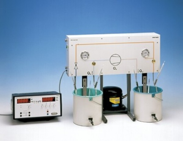 Electric compression heat pump
